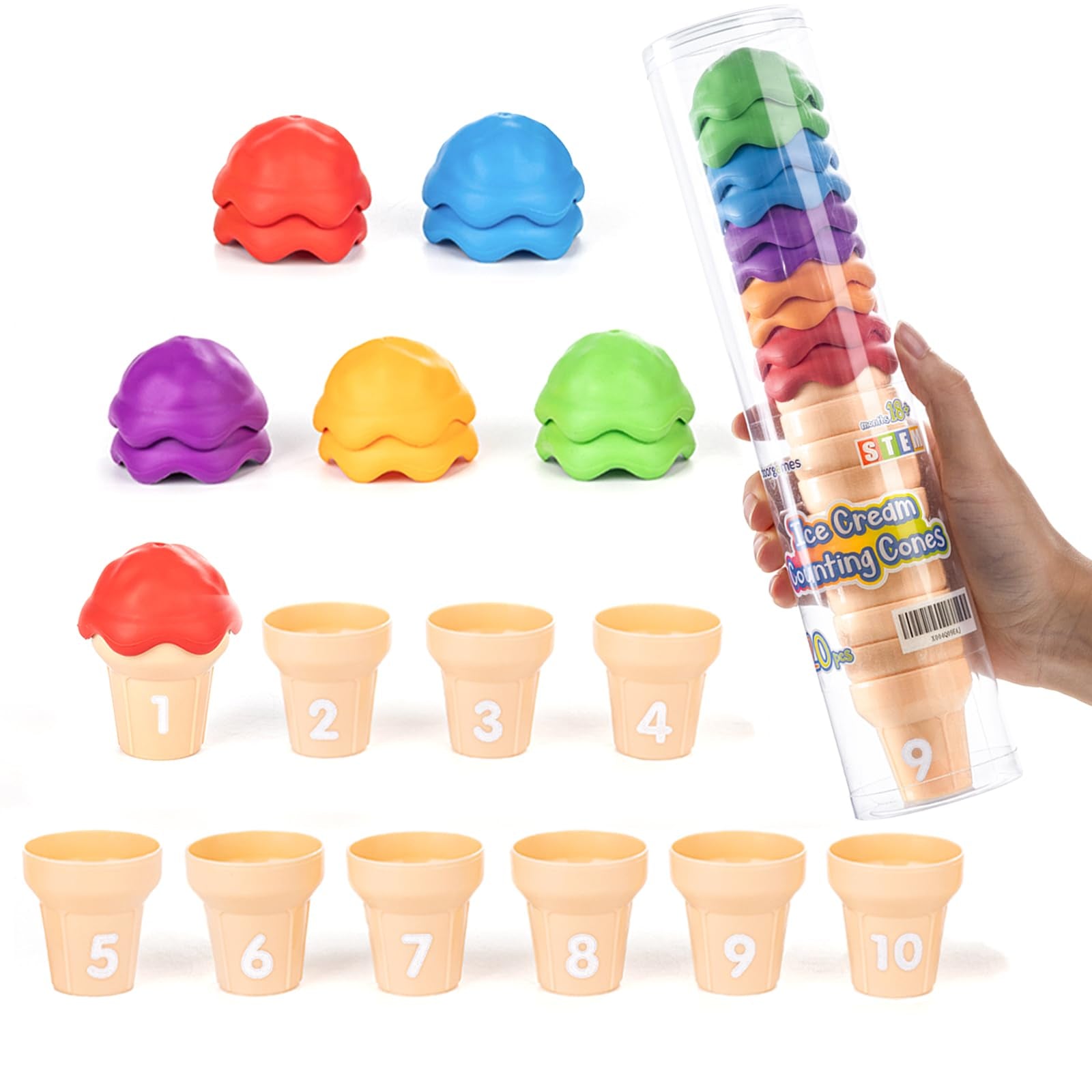 Juguete de cono de helado