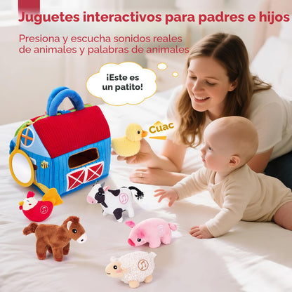 hahaland Juguetes para bebés de 6 a 12 meses – Granero