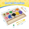 Juguetes sensoriales de aprendizaje Montessori de madera