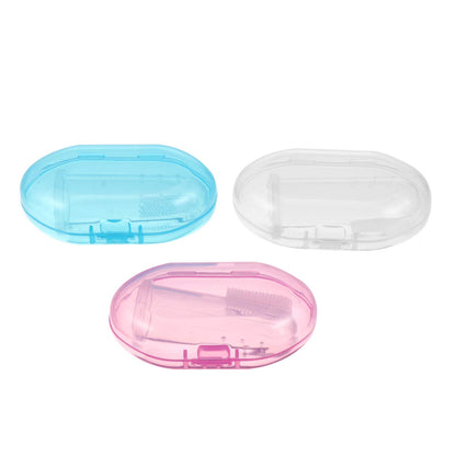 Healifty Cepillo de dientes de leche de silicona