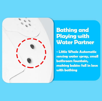 Juguete de baño de ballena para bebés