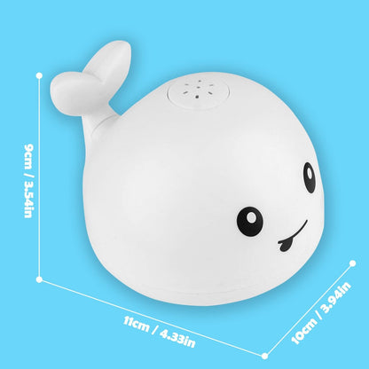 Juguete de baño de ballena para bebés