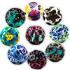 Paquete de 9 bolas hinchables Moon Space para niños