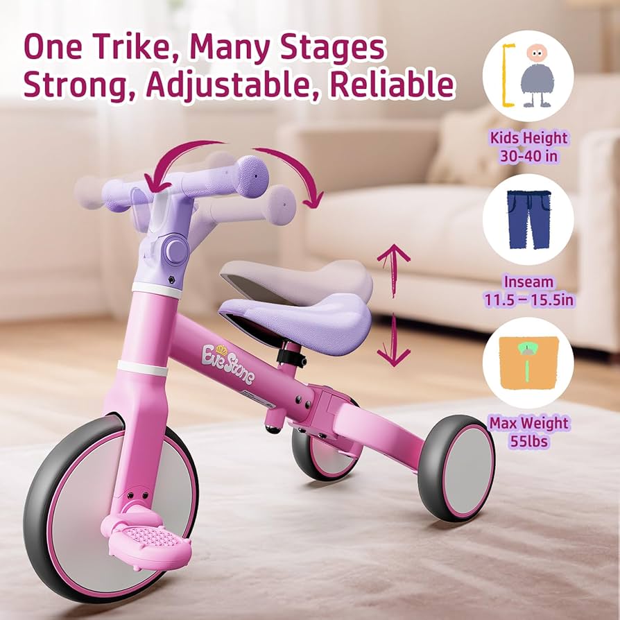 EevStone 10 Inch Toddler Tricycle Bike