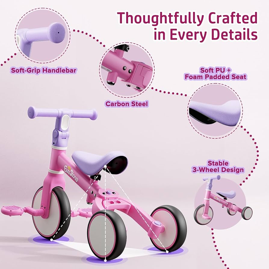 EevStone 10 Inch Toddler Tricycle Bike
