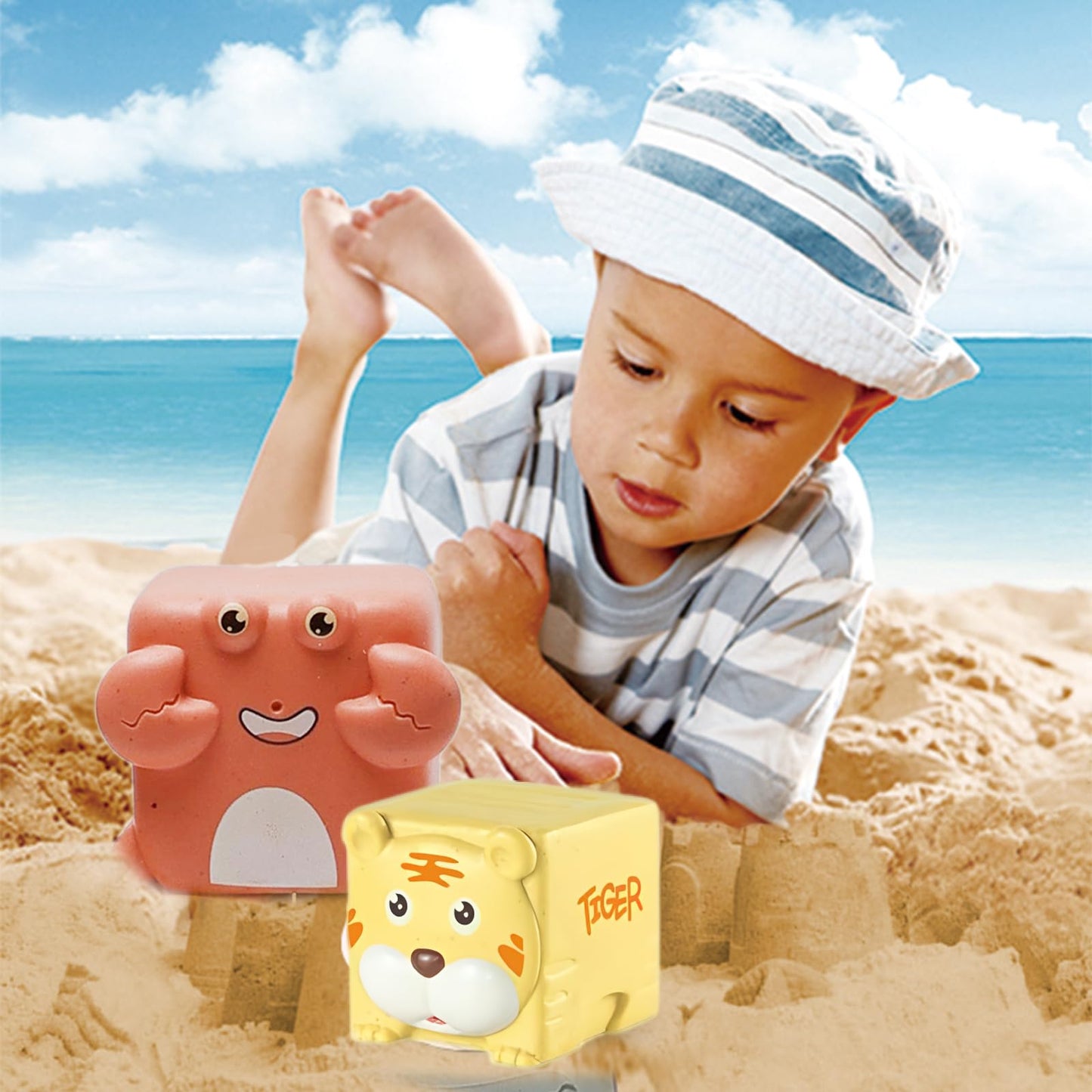 12 juguetes apilables para bebés