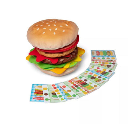 Melissa & Doug Burger Stacking Game