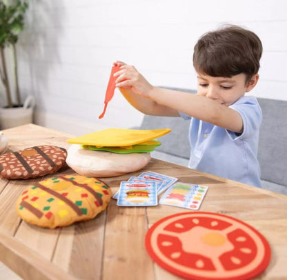 Melissa & Doug Burger Stacking Game