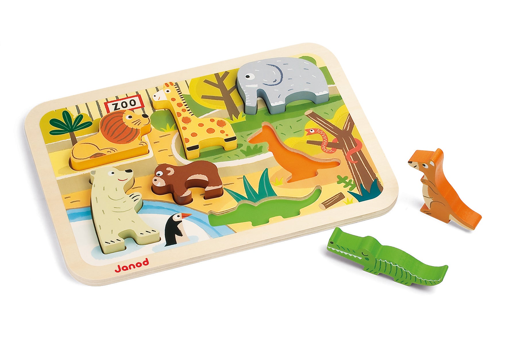 Juego de Encastre Zoológico