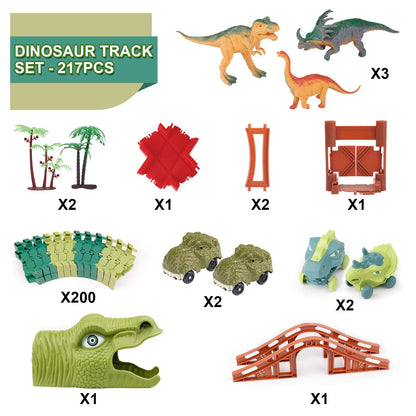 GIAT Juguetes de Pista de Dinosaurios