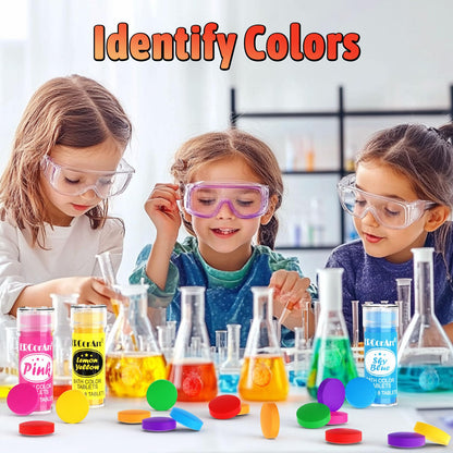 Tabletas de color de baño para niños, 160 unidades de colores de baño seguros para niños, no tóxicos, 7 colores