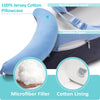 BYRIVER Almohada corporal en forma de C de 39" para dormir de lado