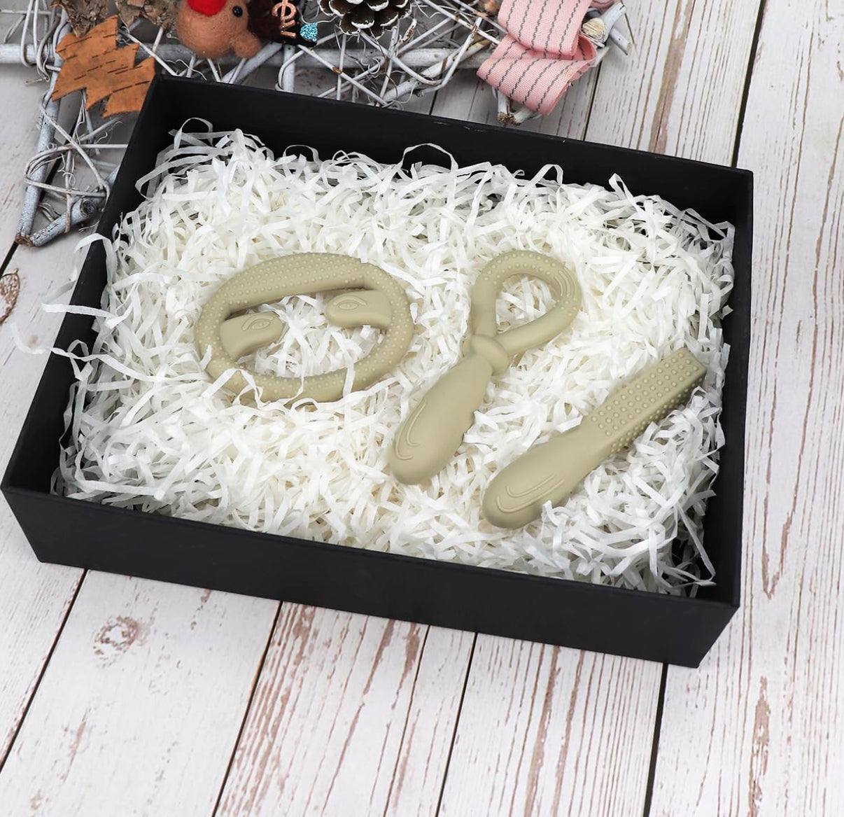 Juguetes sensoriales masticables