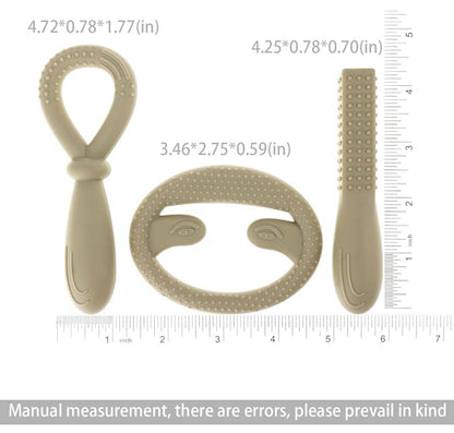 Juguetes sensoriales masticables