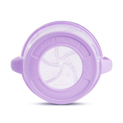 Contenedor de snack Munchkin, paquete de 2 unidades, color morado/rosa