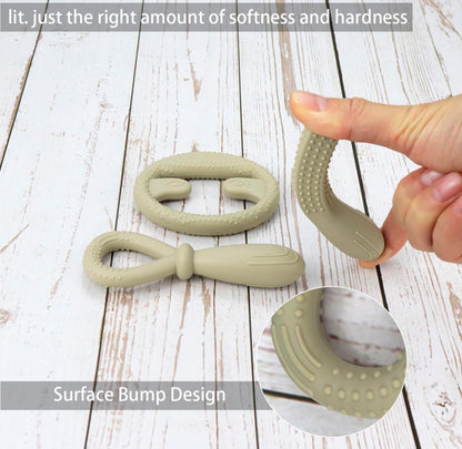 Juguetes sensoriales masticables