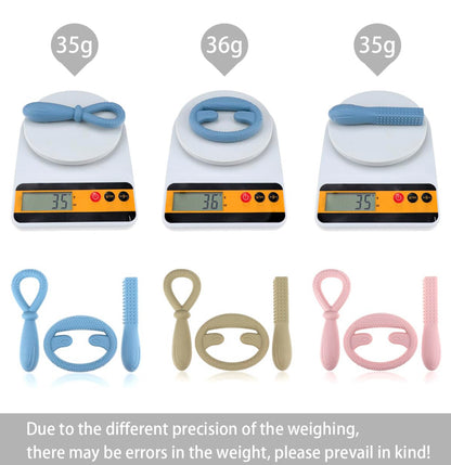 Juguetes sensoriales masticables