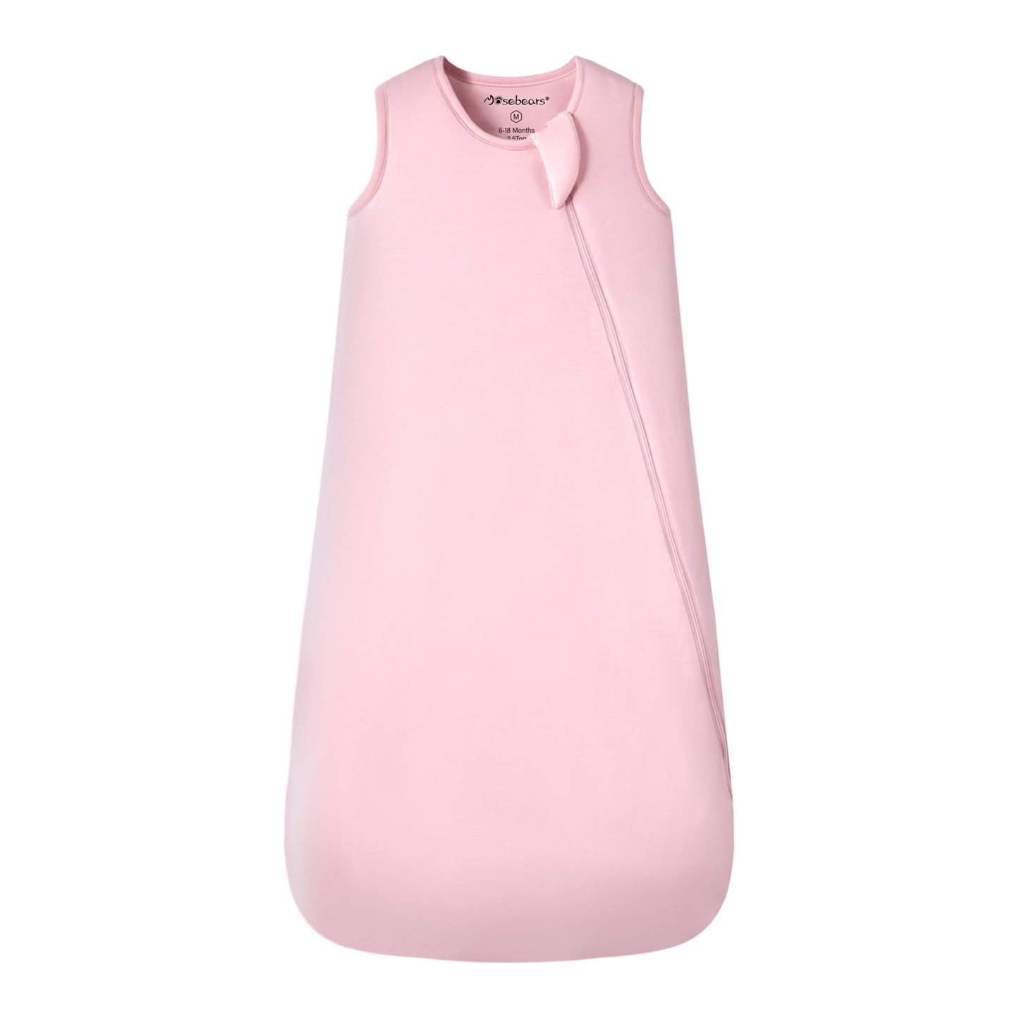 Saco de dormir unisex Mosebears de rayón de bambú, 1.5tog, 6-18 meses
