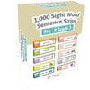 1.000 tarjetas de frases de palabras a la vista con imagen + frase - 1.000 palabras