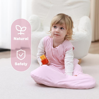 Saco de dormir unisex Mosebears de rayón de bambú, 1.5tog, 6-18 meses