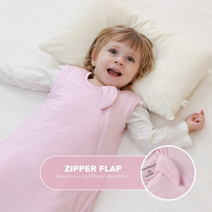 Saco de dormir unisex Mosebears de rayón de bambú, 1.5tog, 6-18 meses