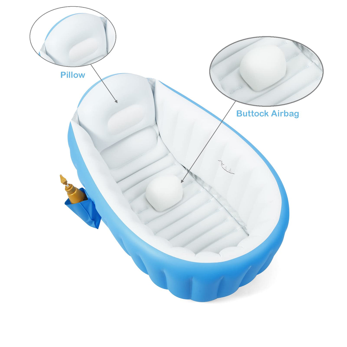 Bañera inflable
