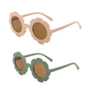 Gafas de sol redondas de flores