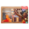 Fisher-Price Pretend Play S'more Fun Campfire - Juego de 18 piezas para acampar