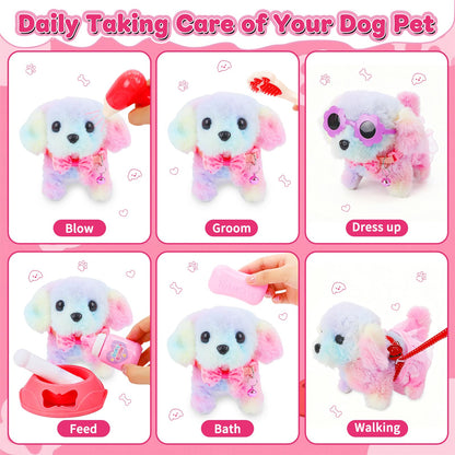 13 piezas de juguetes para perros para niñas