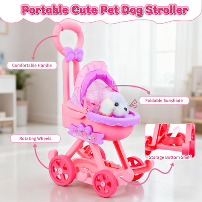 13 piezas de juguetes para perros para niñas