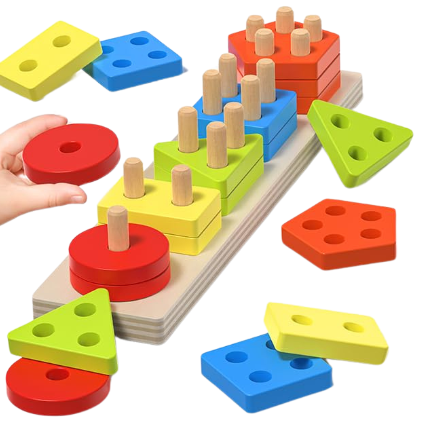 Juguetes Montessori pigipigi para niños pequeños