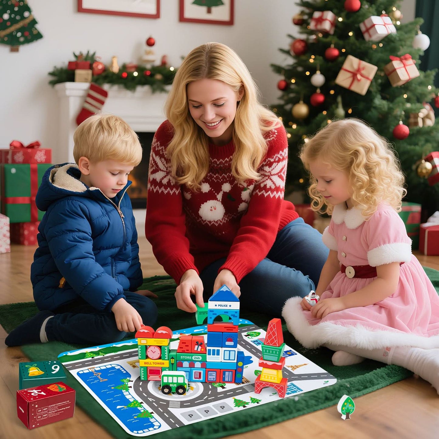 Calendario de Adviento de Navidad para niños