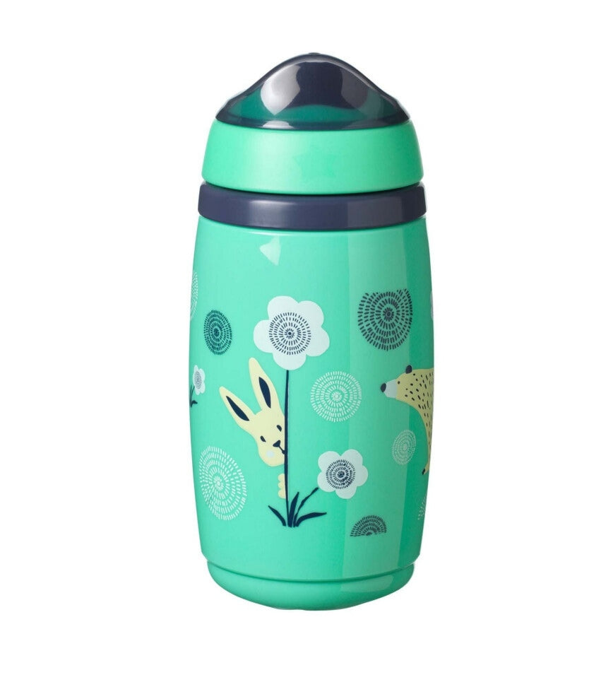 Tommee Tippee Superstar Sippee, taza aislada para niños pequeños- verde, (9 onzas)