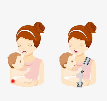 Baby soft- Portabebés suave, ligero y compacto naranja