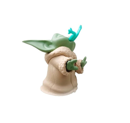 Sanix- Figuras de Modelo de Grogu para colección, 3 uds