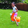 Giant-Caballo gigante inflable para niños, naranja