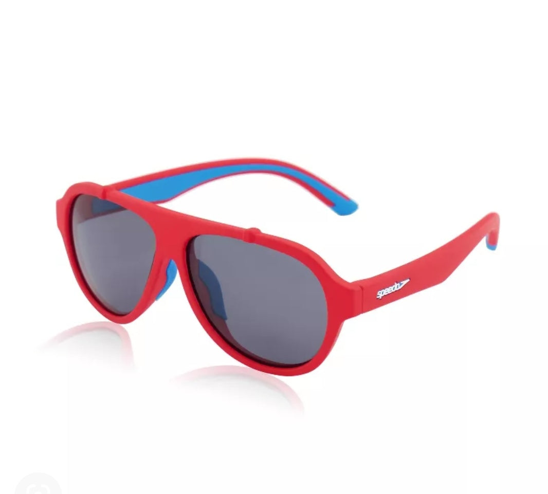 Speedo- Lentes de Sol polarizados, rojos