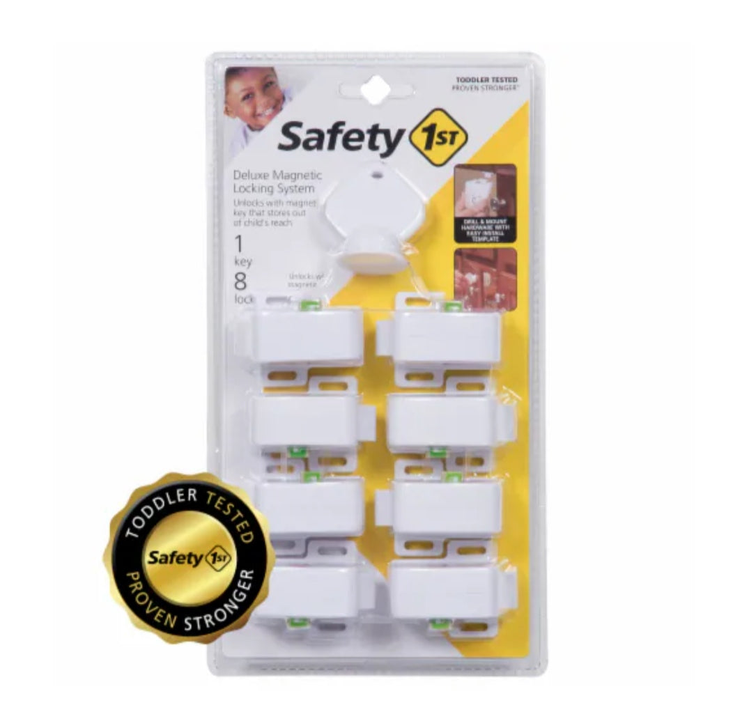 Safety first- Sistema de bloqueo magnético completo, 6 uds