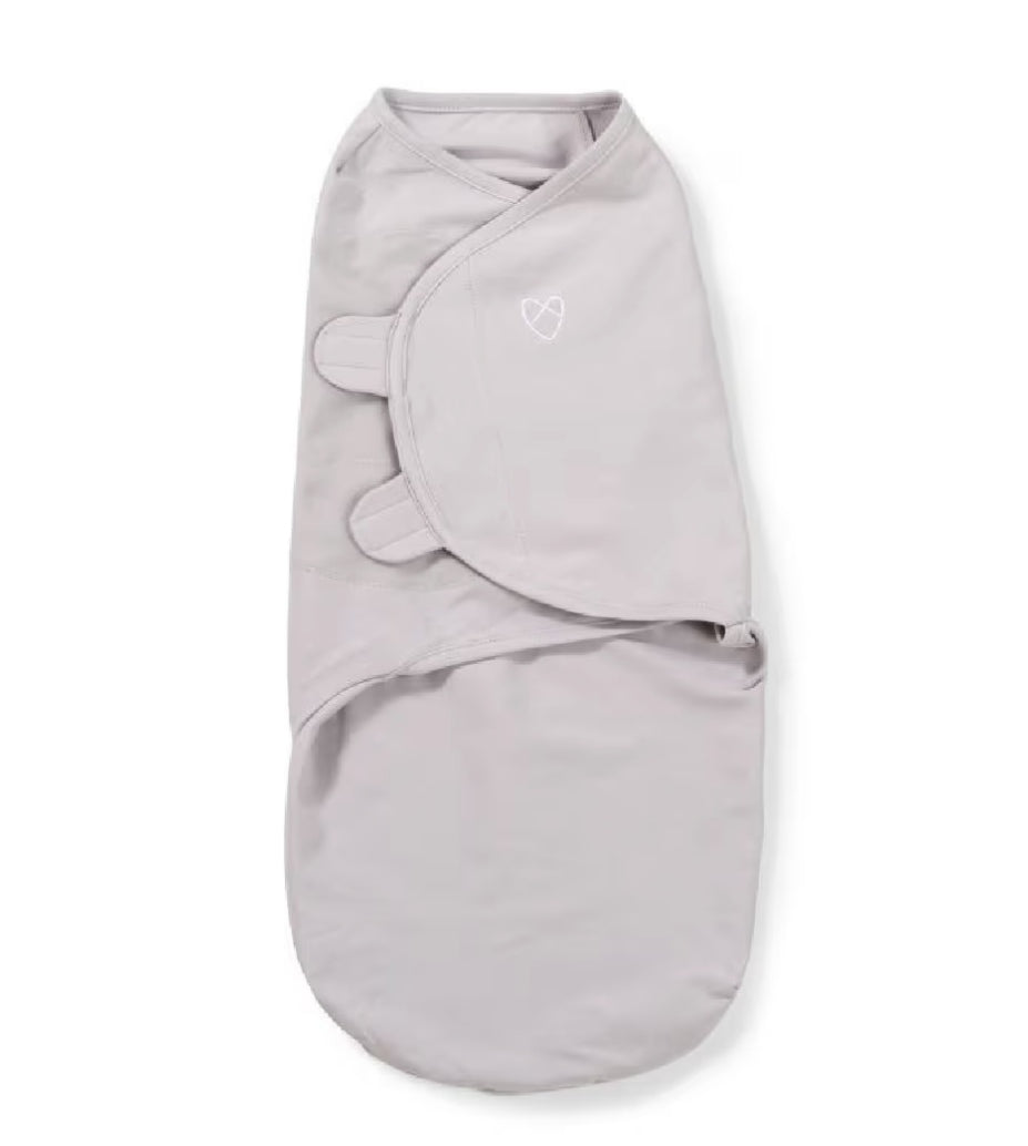 SwaddleMe- Original Swaddle 0.5 Tog Gris Pequeño, 0-3 meses