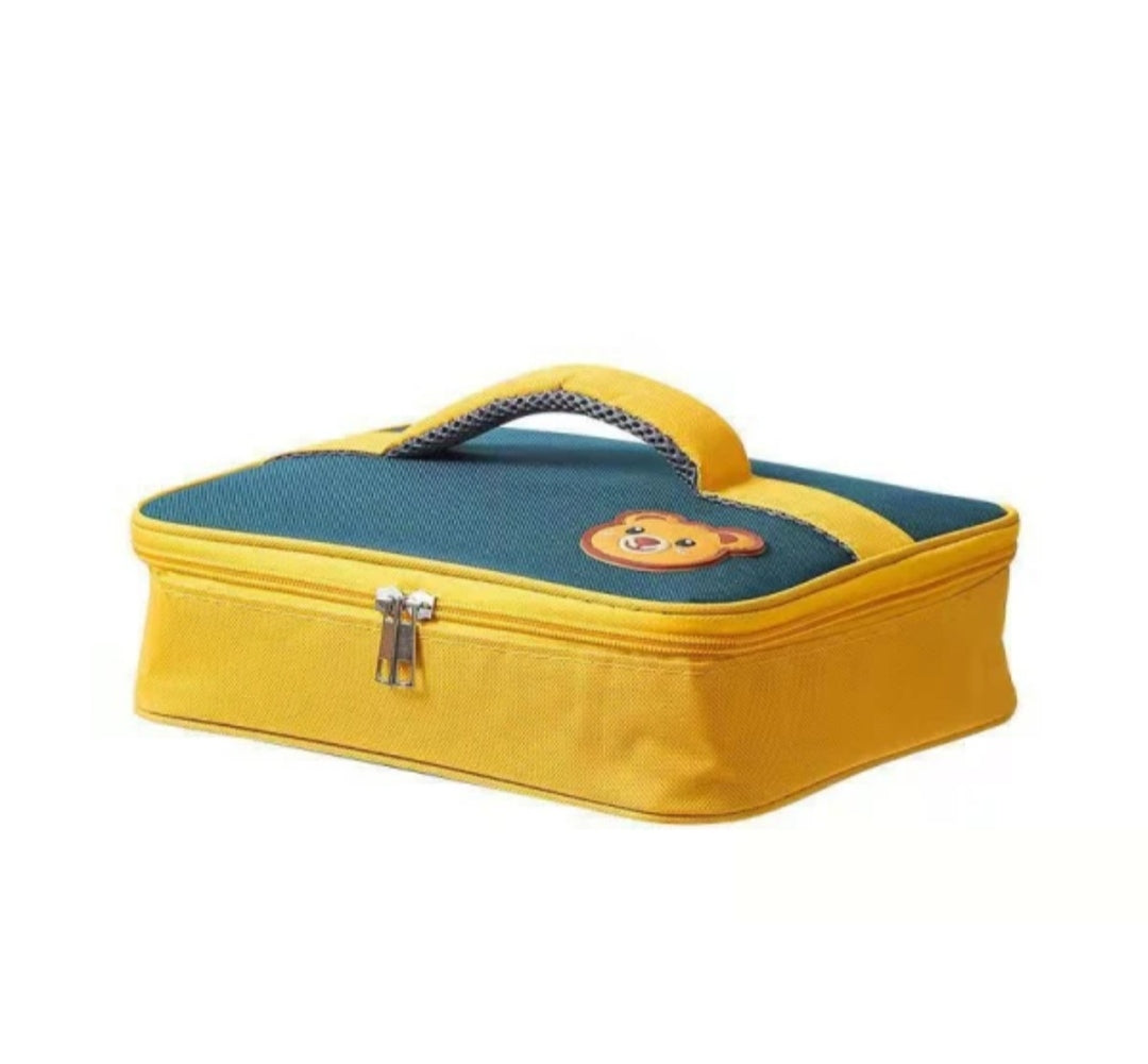 Bolso para almuerzo con recipiente para merienda