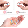 Kit de cuentas de vidrio para pulsera con accesorios