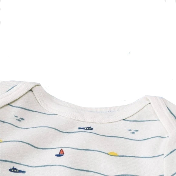 Cloud Island-Body de manga larga Sweet Seaside, talla 6-9m