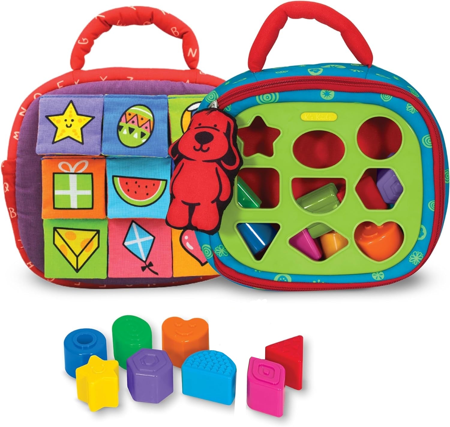 Melissa & Doug- Juguete Clasificador de Formas Portátil