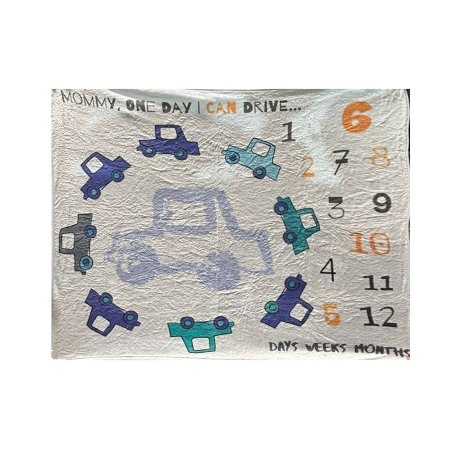 Manta para meses, carritos