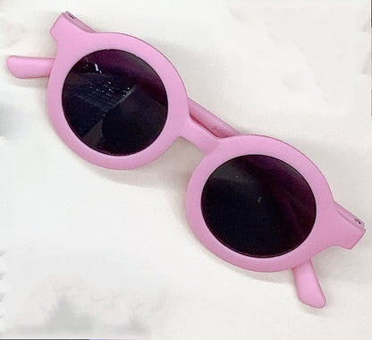 Lentes de sol para niños, diseño redondo, 1 ud