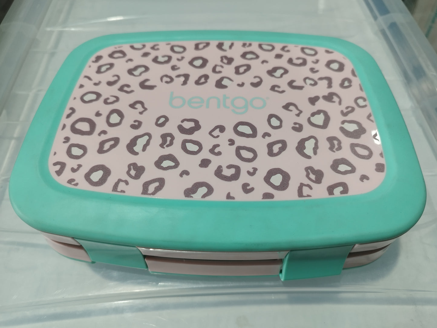 Bentgo ® Fiambrera bento para niños con estampado de leopardo
