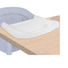LuQiBabe-Bandeja de comedor para bebés competible con silla de mesa rápida, diseño transparente