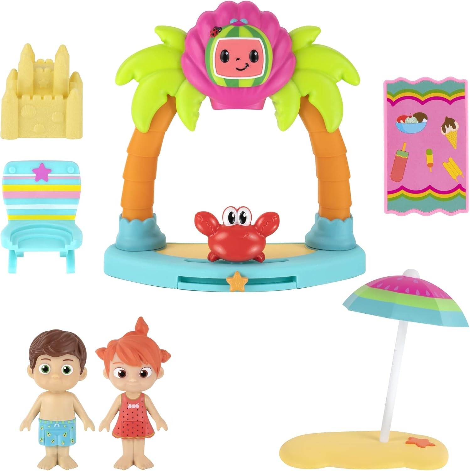 CoComelon Family Beach Time Fun Playset