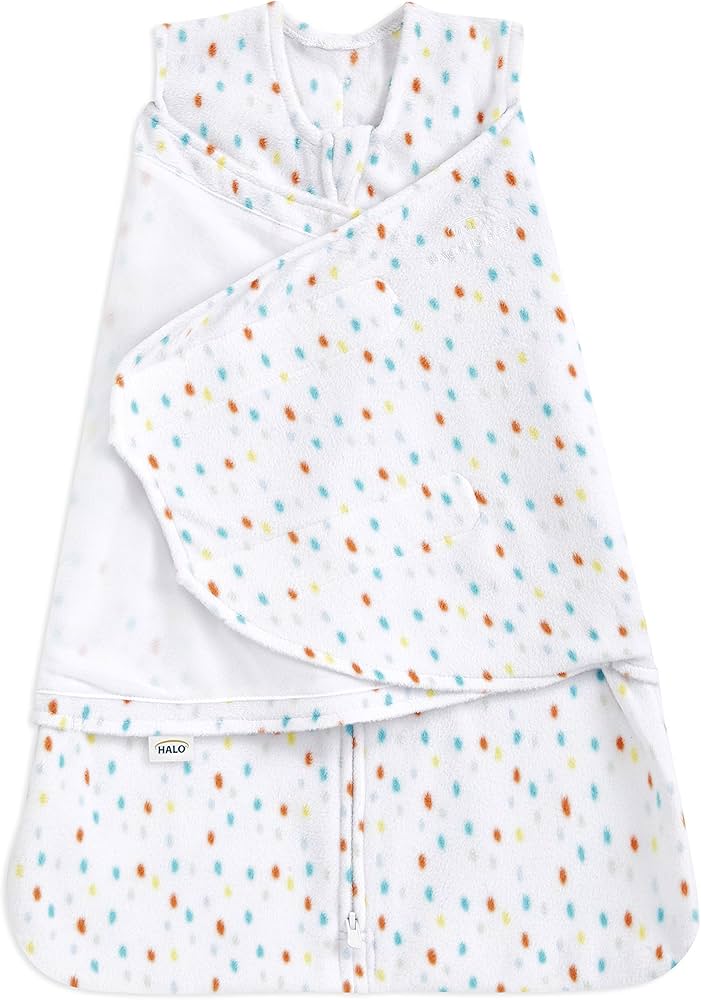 HALO SleepSack saco de dormir envolvente de 100 % algodón, 0-3 meses