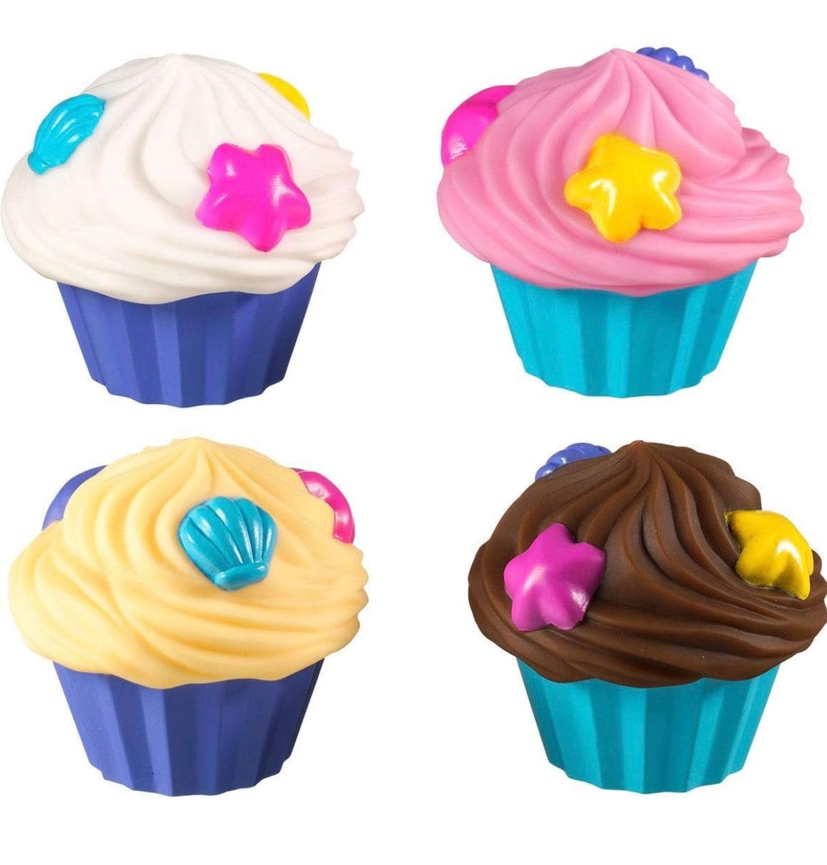 Munchkin Juego de té de baño y cupcakes